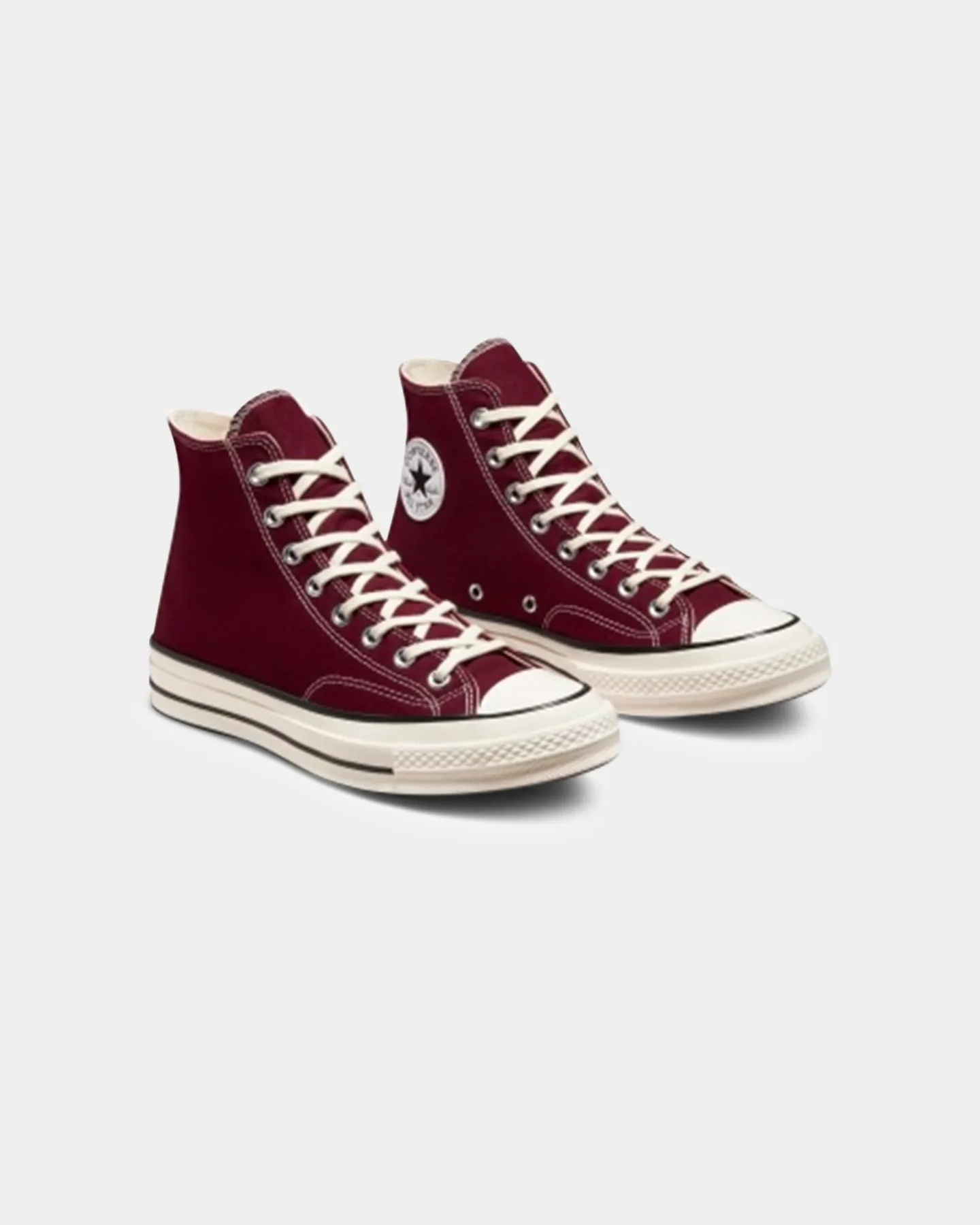 Move Bold Converse Chuck 70 Hi Vintage Canvas Dark Beetroot/Egret