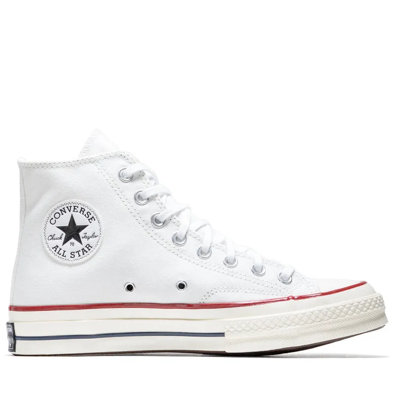 Converse Chuck 70 Hi - White/Garnet Comfort Inserts Shock Absorbing TPU