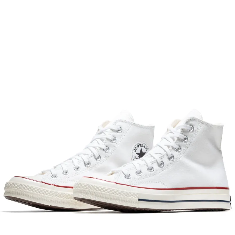 Converse Chuck 70 Hi - White/Garnet Heel Counter Structure