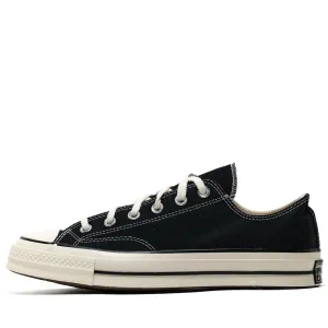Converse Chuck 70 Low - Canvas Black/Black Air Cushioned Heel