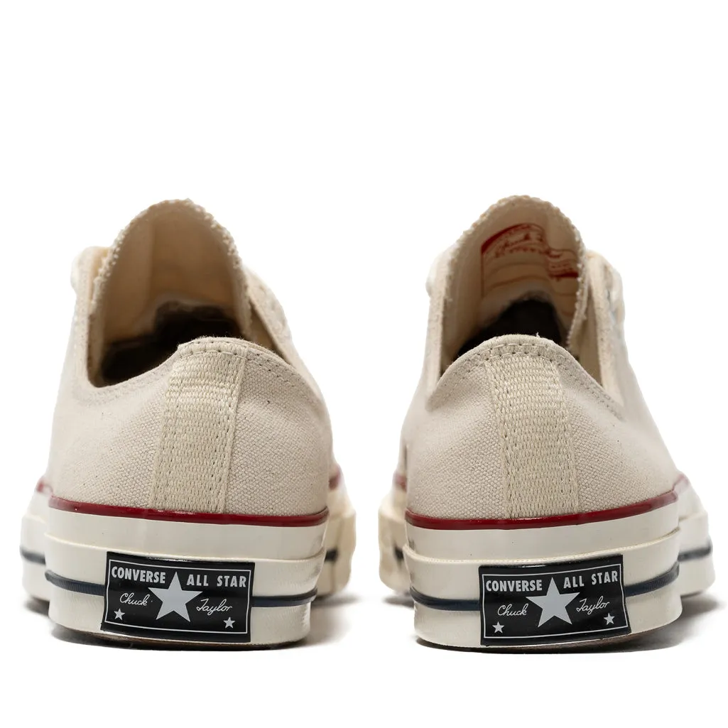 Shine Finish Tpu Stability Frame Converse Chuck 70 Low - Canvas Parchment/Garnet