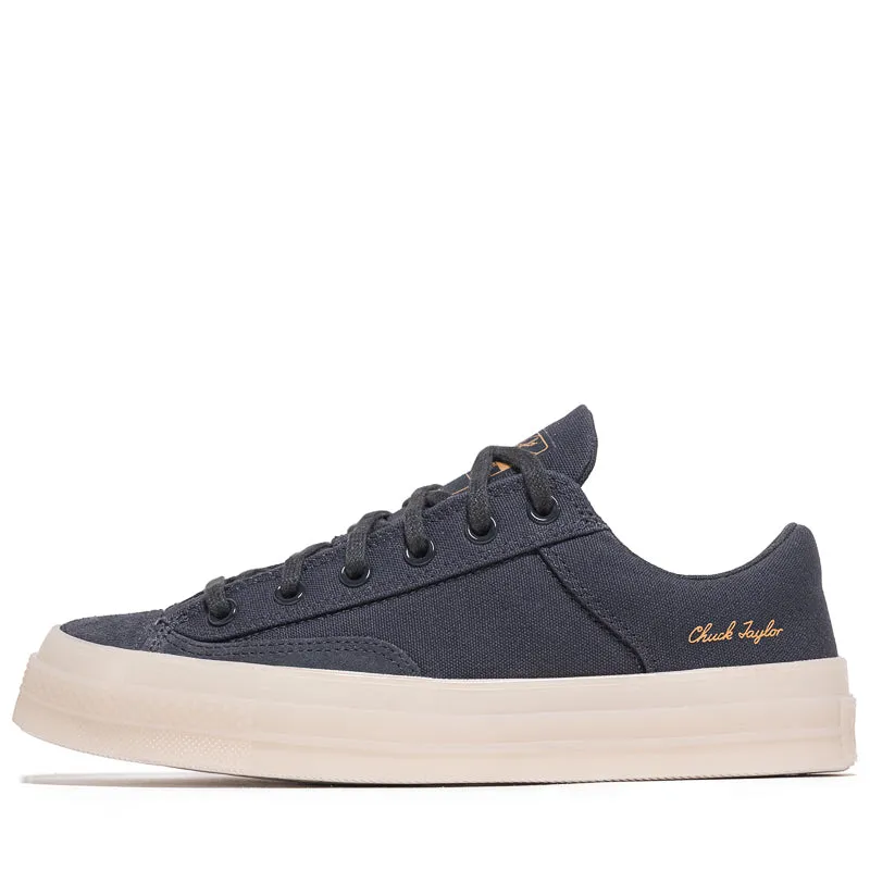Hardwearing Unlined Comfort Converse Chuck 70 Maquis Ox - Nightfall Grey/Gold