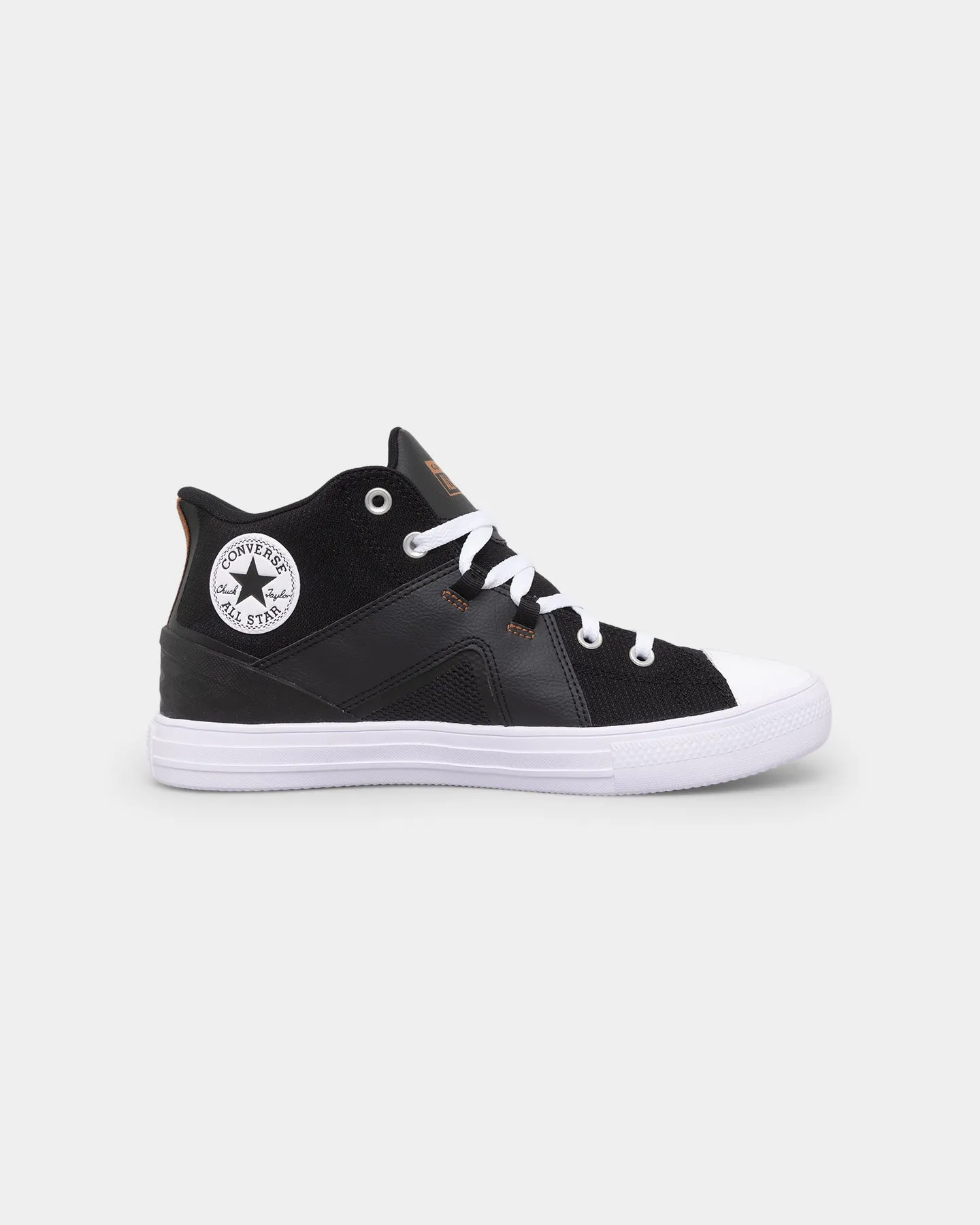 Converse Chuck Taylor All Start Flux Ultra Black Marathon Fit White Clean