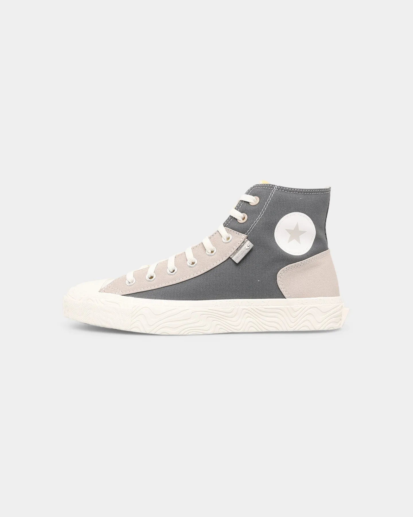 Run Free Fast Go Converse Chuck Taylor Alt Star Hi-Top Iron Grey/Papyrus