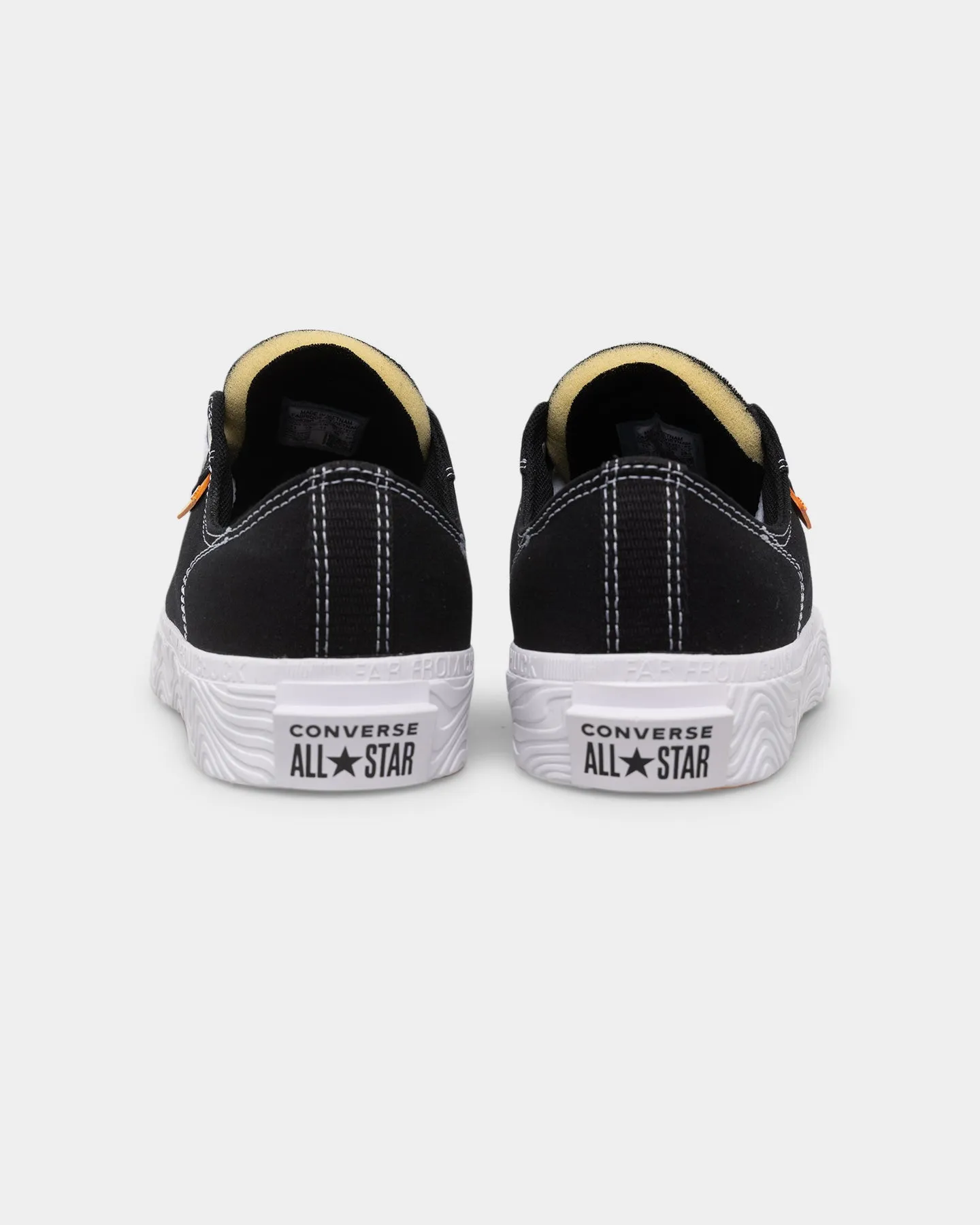 Converse Chuck Taylor Alt Star Low Top Black Italian Glam Foot Support
