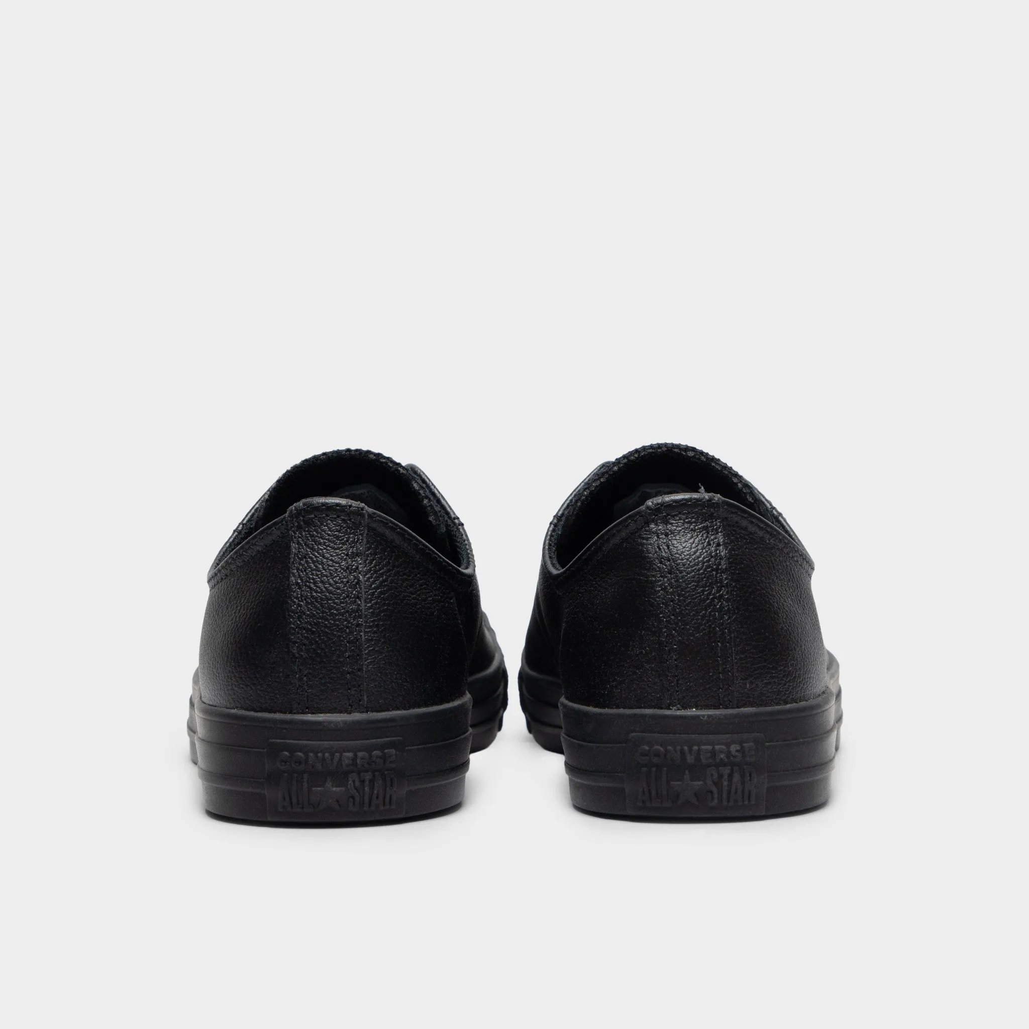 Converse CT All Star Leather Black / Black Walk Around