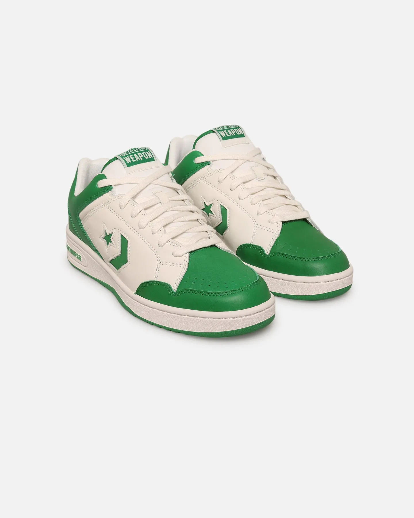 Converse Weapon Low Green/White Camera Look Toe box