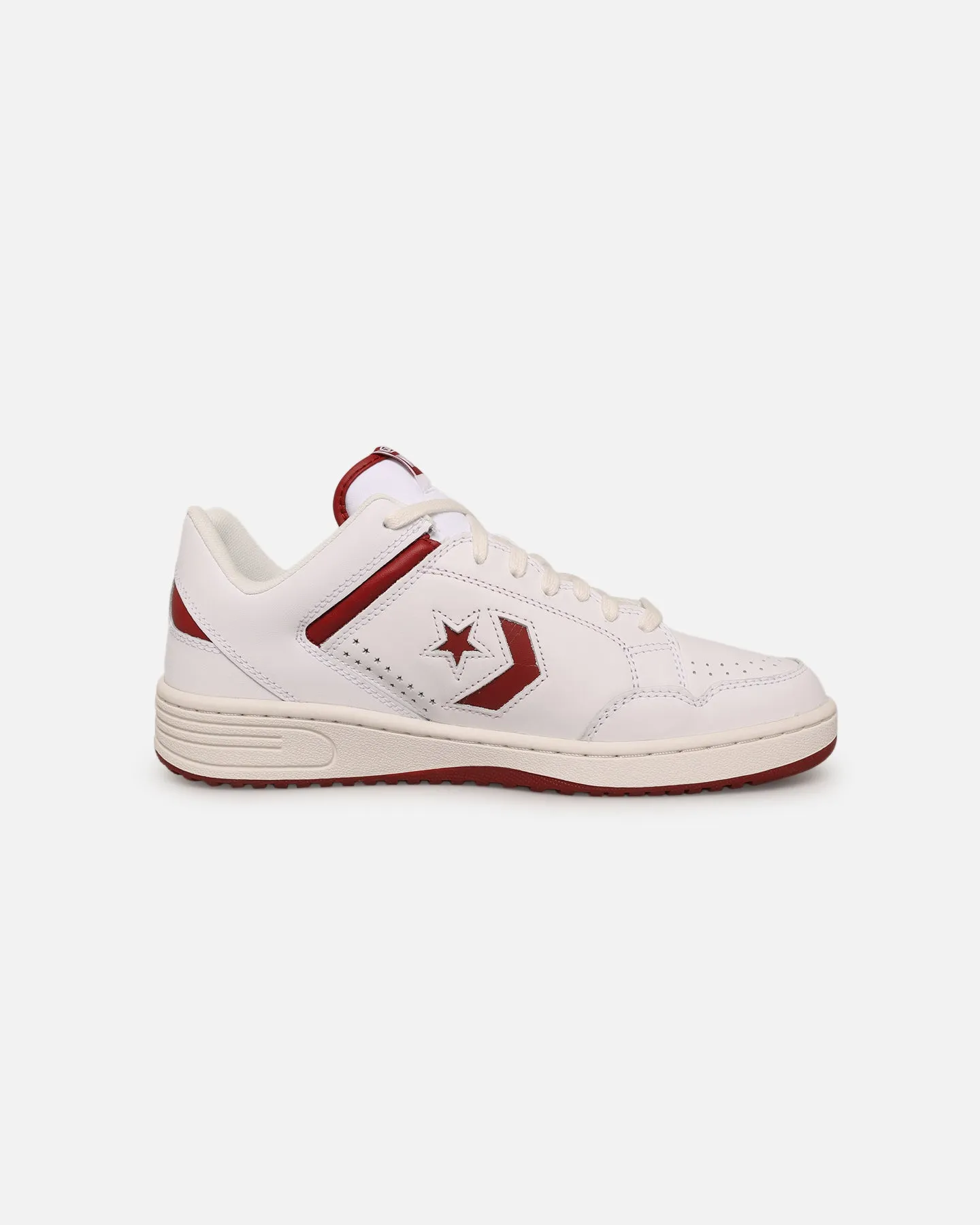 Converse Weapon Low White/Red Durable outsole