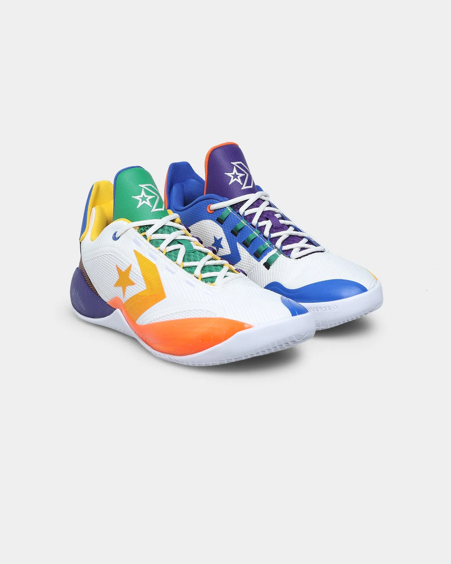 Comfortable Insole Lake Step Converse X NBA All Star BB Shift 75th Anniversary Egret/Bold Mandarin