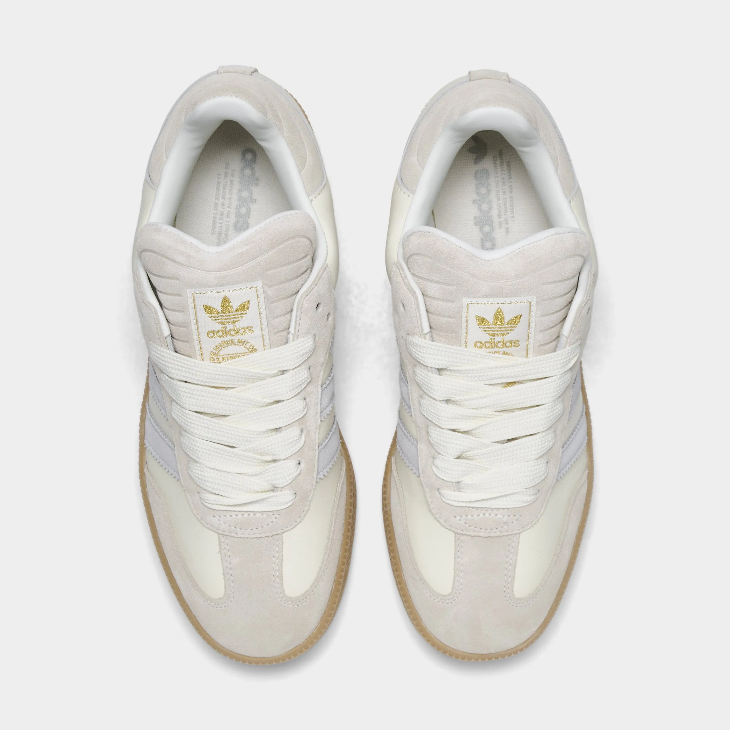 Pure Steps Grip Control adidas Samba XLG White / Grey