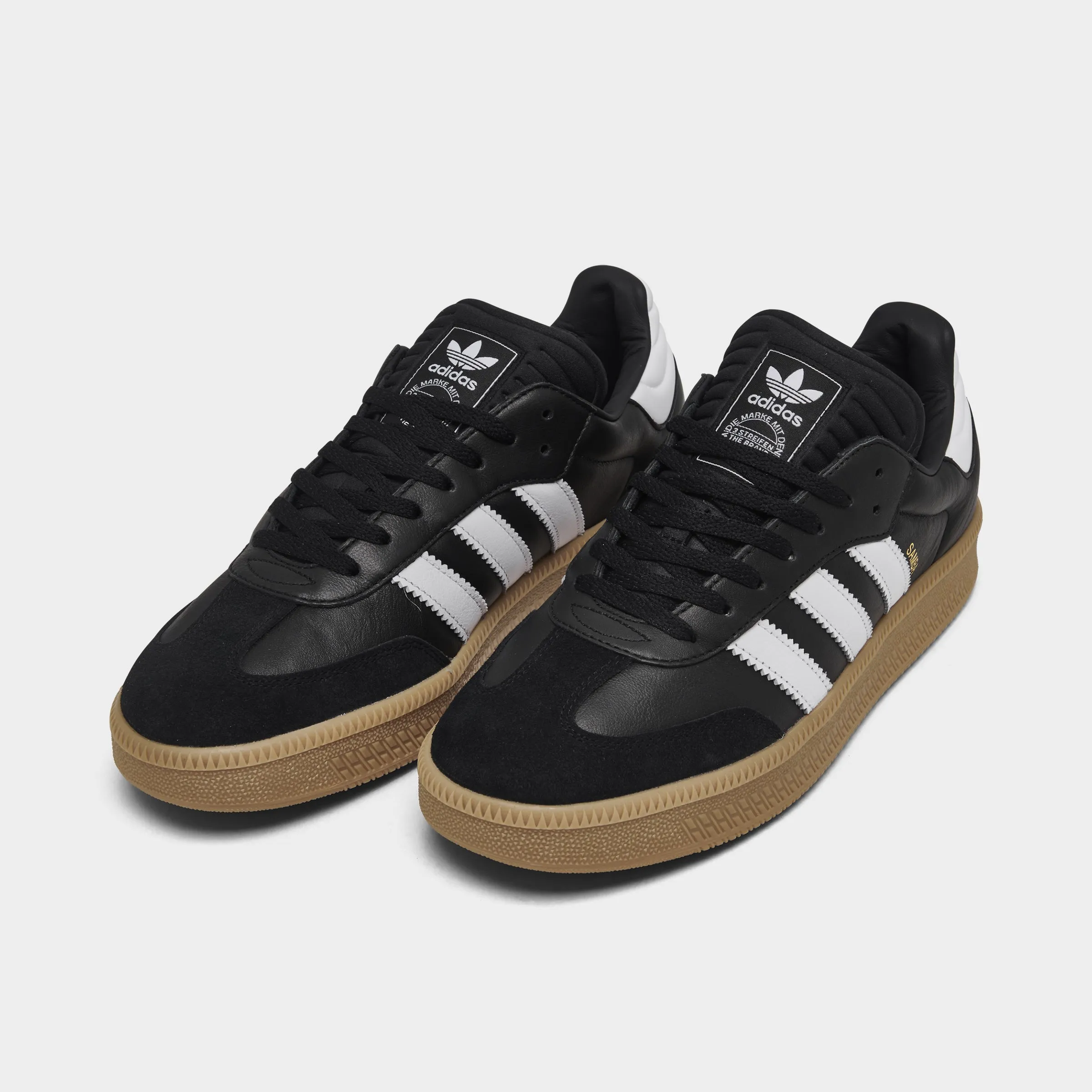 Comfort toe adidas Samba XLG Core Black /  Footwear White - Gum