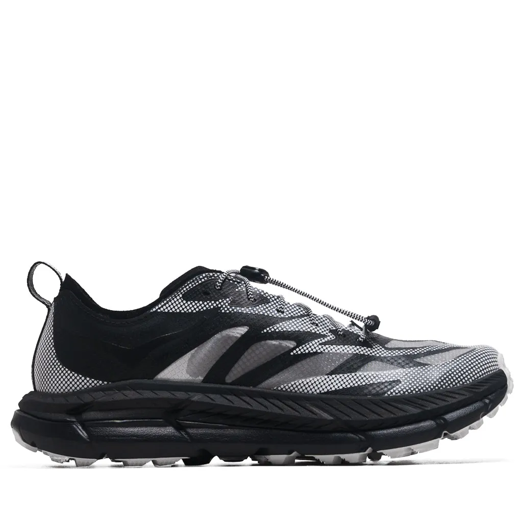 Aramid Fiber Reinforcement Hoka Mafate Speed 4 Lite TS - Black/White