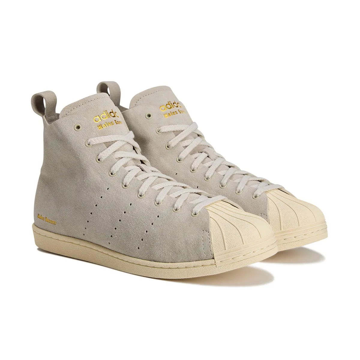 Luxury   Wales Bonner Superstar Hi 'Mist Stone'