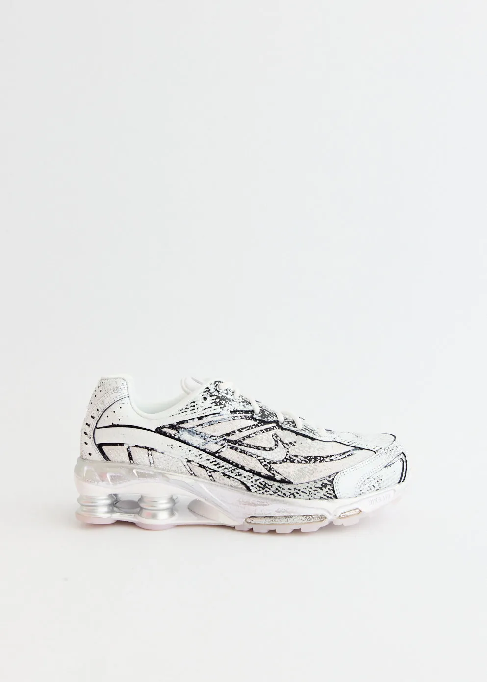 Shox Ride 2 'Metallic Platinum' Sneakers active seniors' comfort Reliable stability
