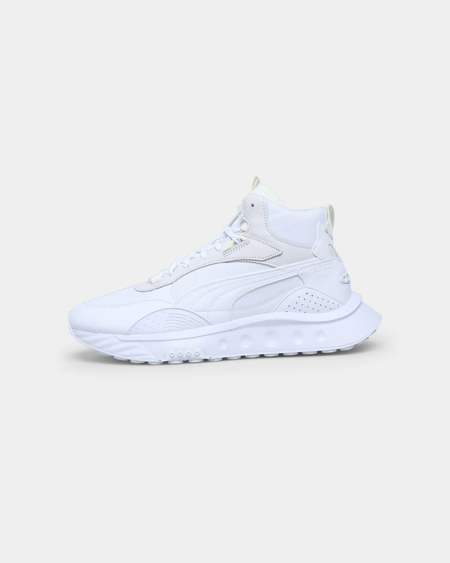 Puma Wild Rider Mid Core Puma White White Clean Calm Tone