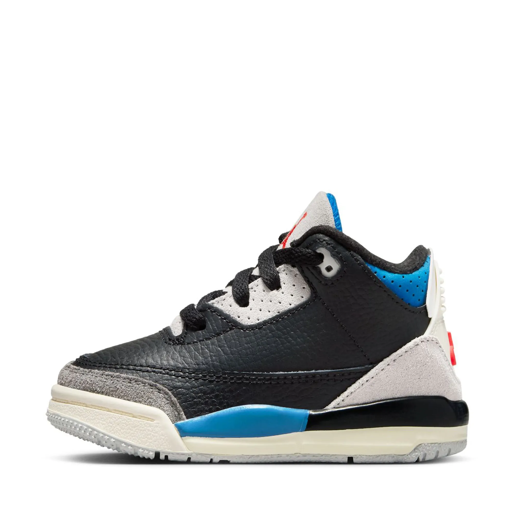 Jordan 3 Retro OG 'Rare Air' (TD) - Black/Chile Red Anti Torsion Stability