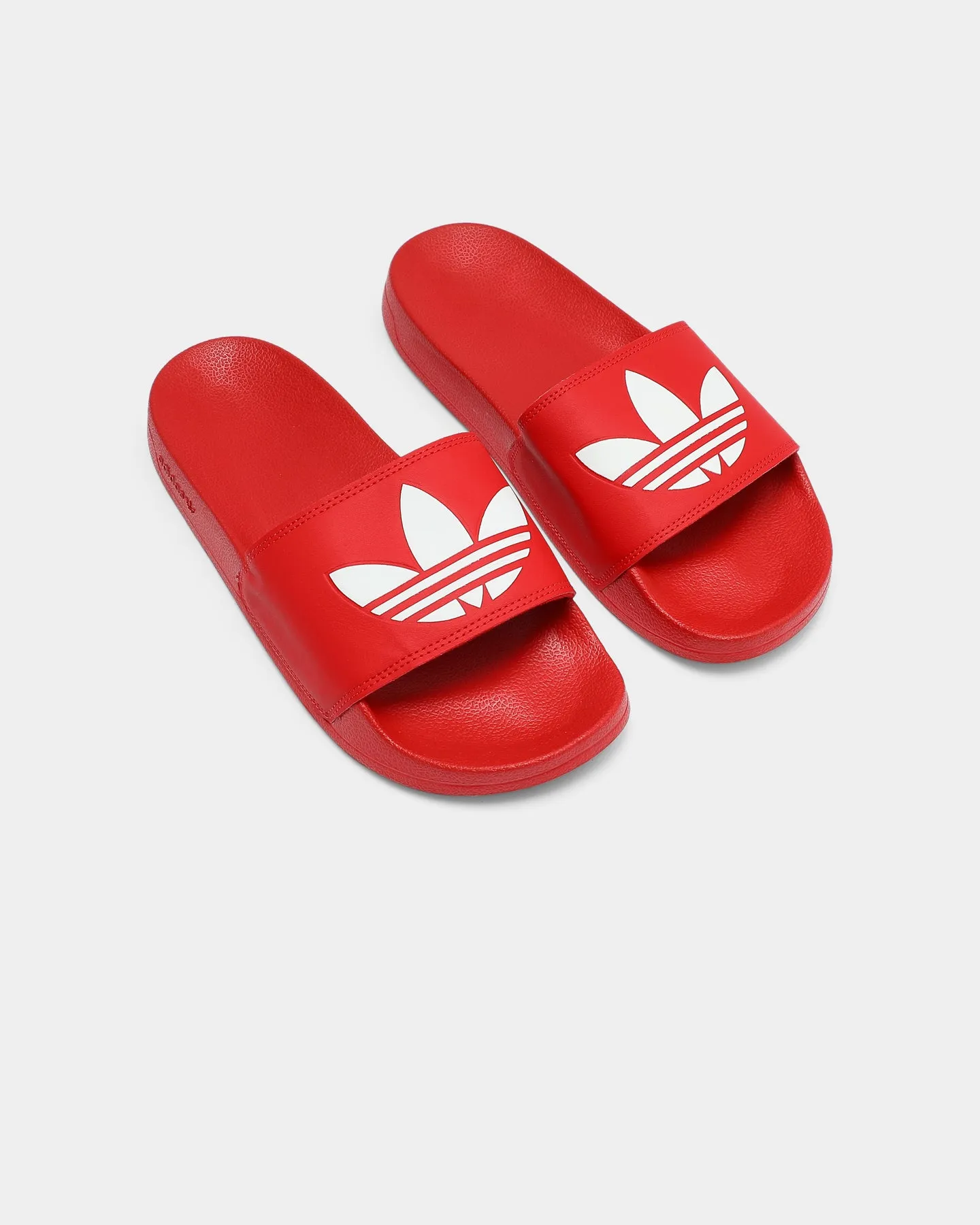 Adidas Adilette Lite Scarlet/White/S Smooth Soles Global Cool