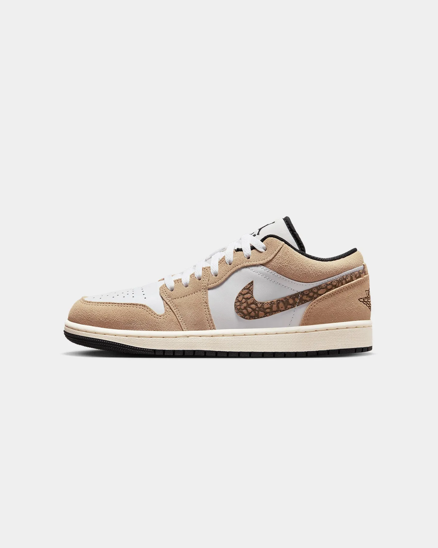 Soft Cushioning Jordan Air Jordan 1 Low SE "Brown Elephant" Hemp/Light British Tan