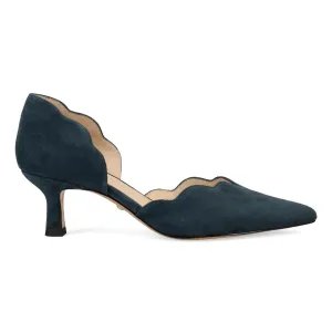 Pelle Moda Women's Keala d'Orsay Midnight Kid Suede All Season
