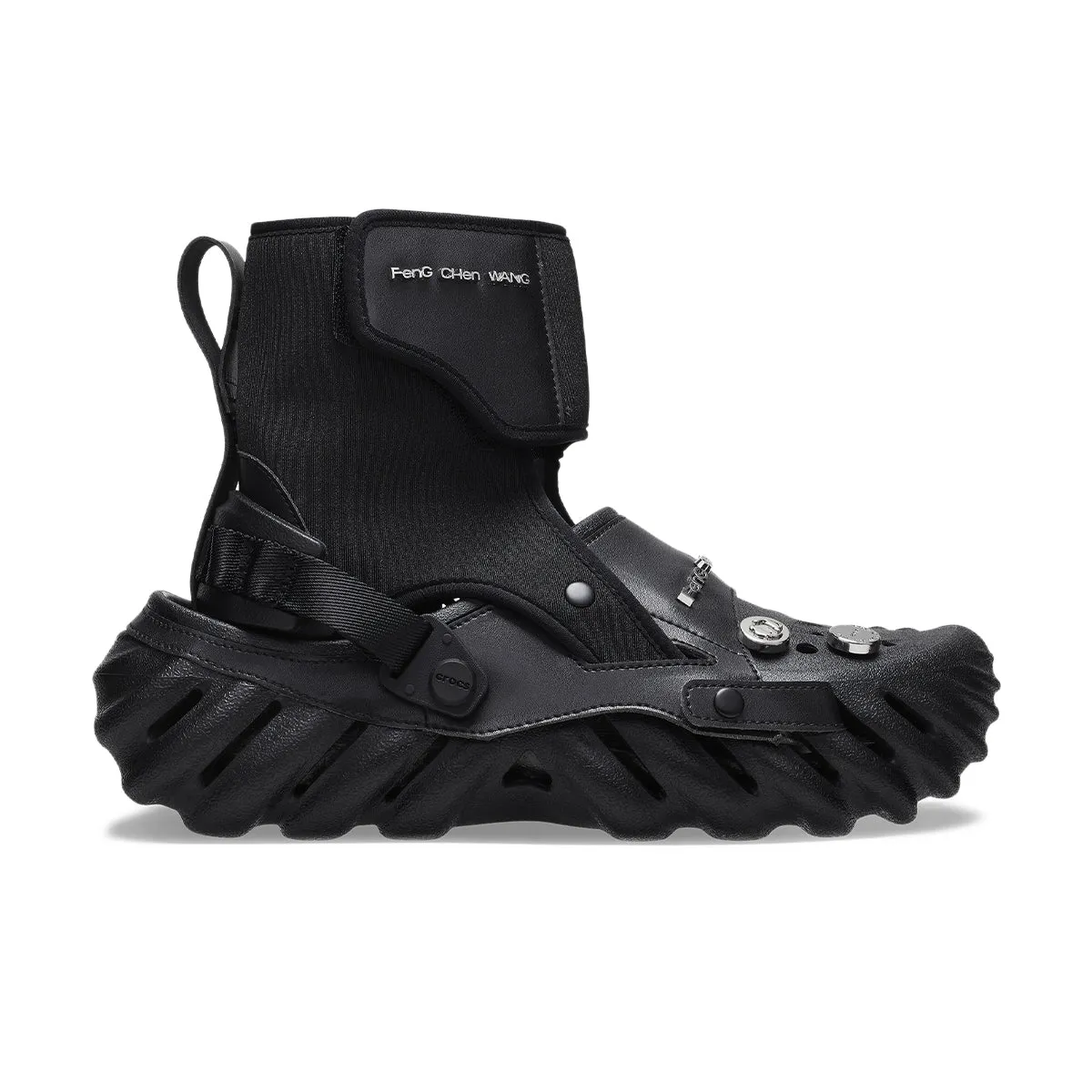 basic   Crocs 2-In-1 Echo Clog 'Black'