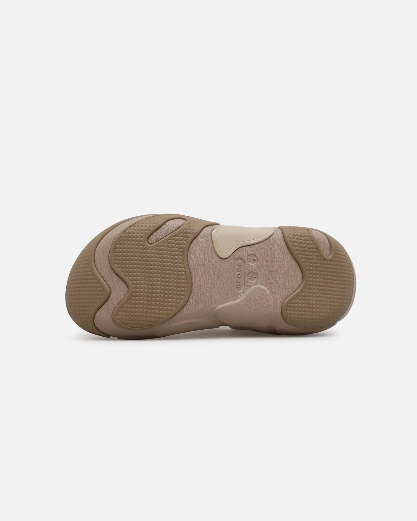 Crocs Bubble Crush Clog Taupe Grip Hold