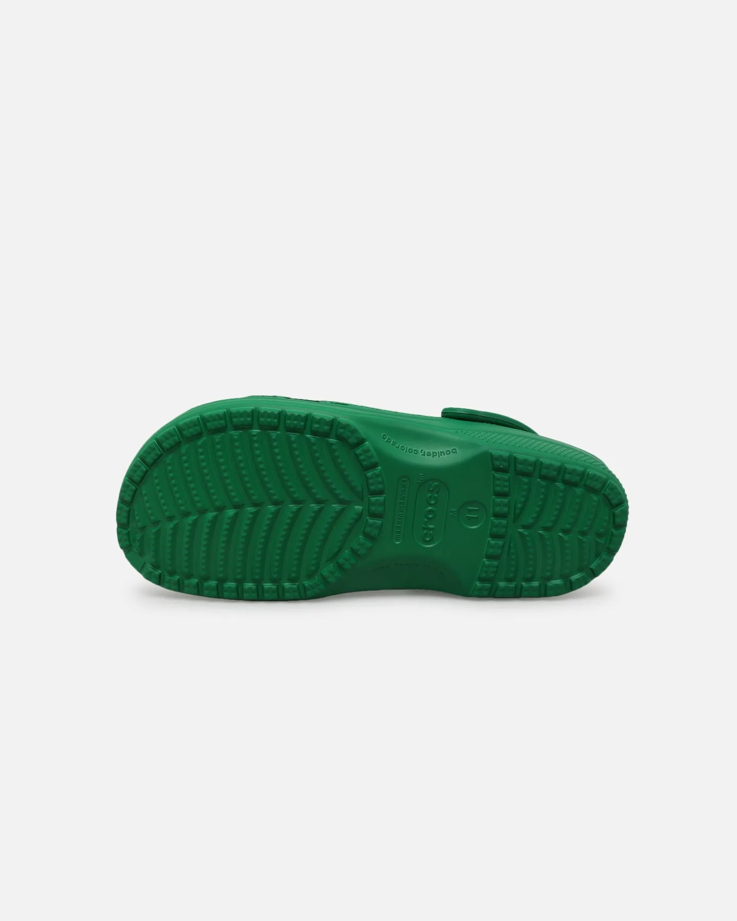 Crocs Classic Clog Green Padded collar Wind Block