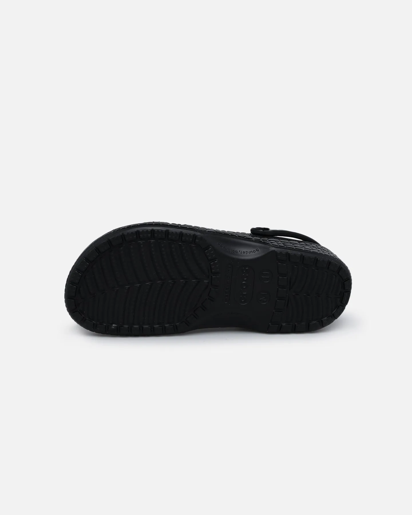 Crocs Classic Crocskin Clog Black Metallic Breathable Material Rich Glow
