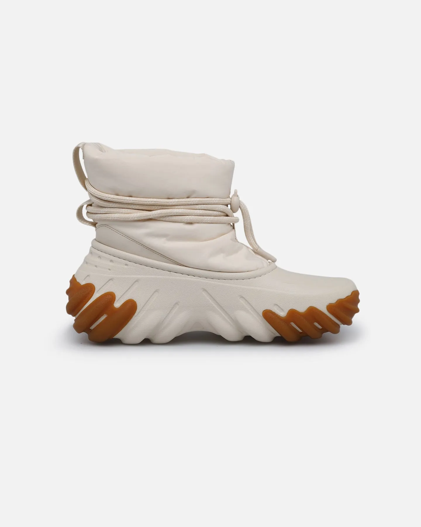 Trendy Crocs Echo Boot High Stucco