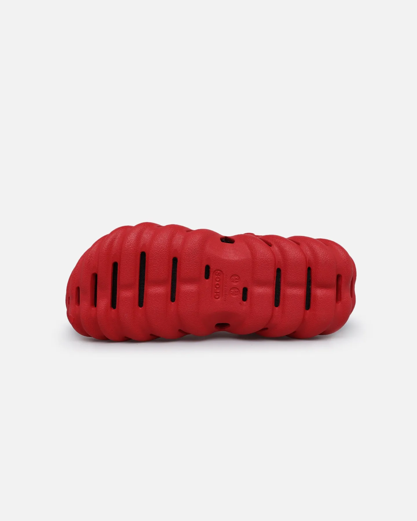 Shockproof Crocs Echo Clog Varsity Red