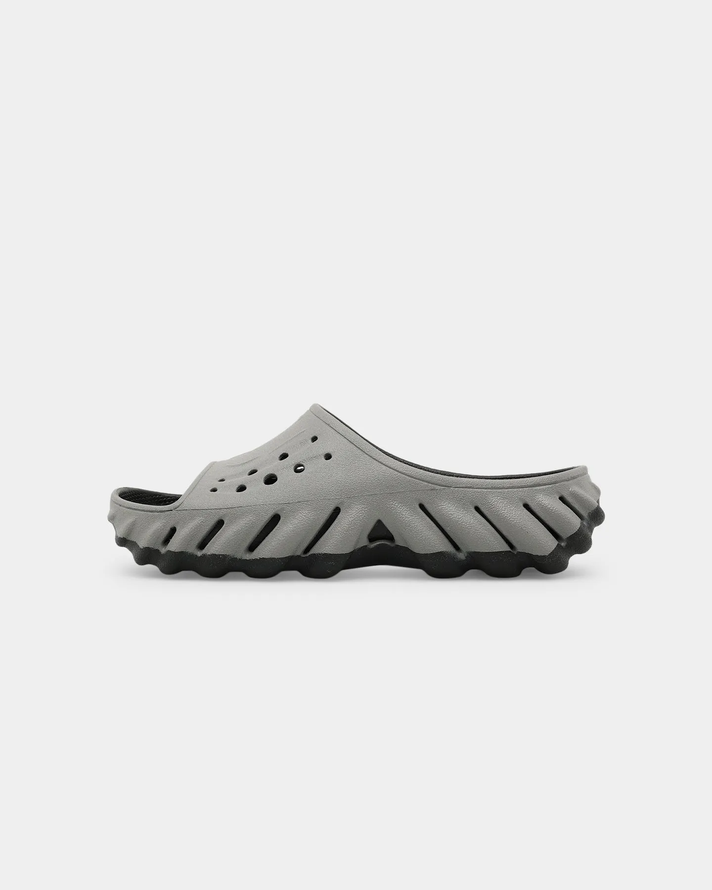 Crocs Echo Reflective Slide Reflective Dance Floor heel cup