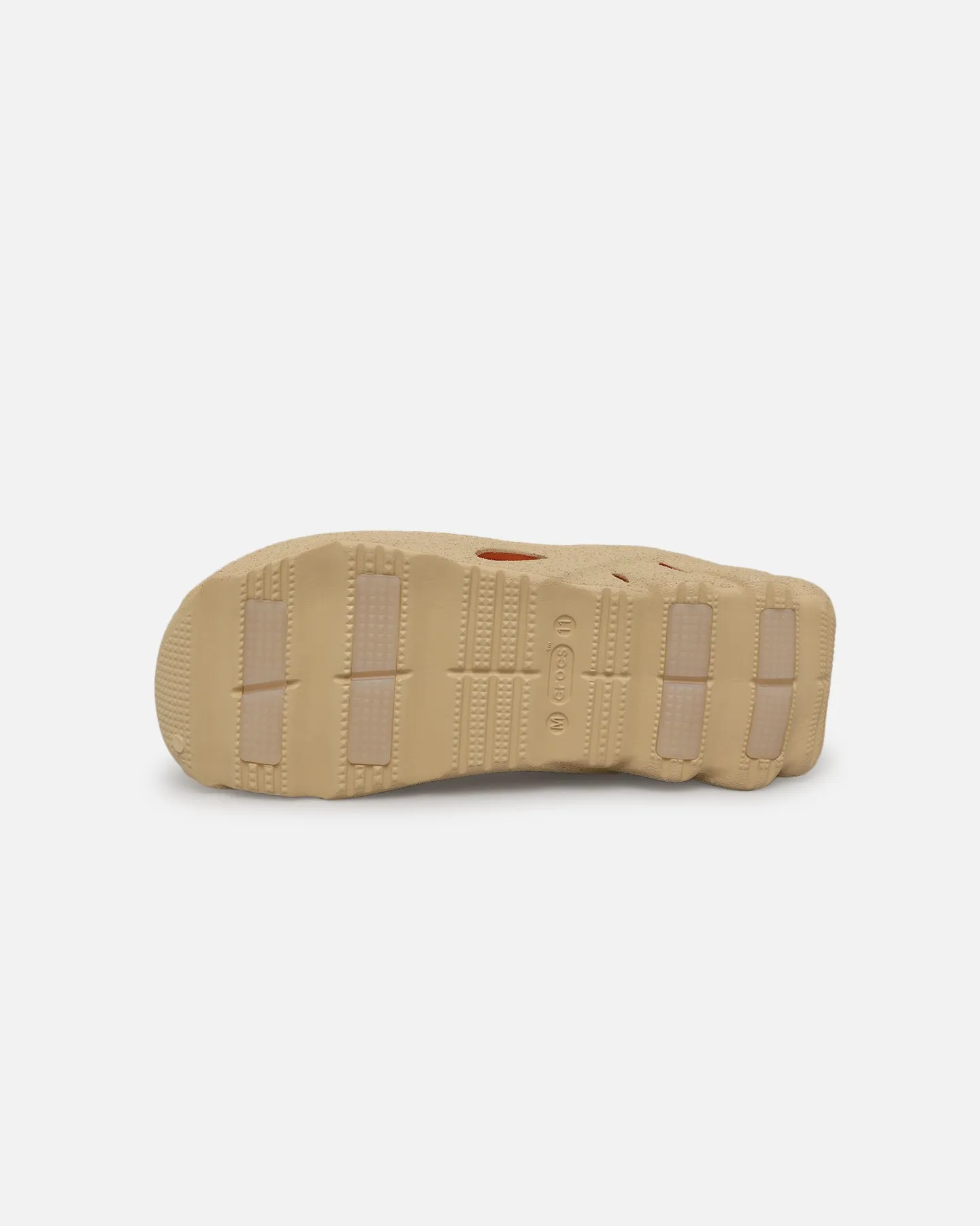 Lace Up Style Crocs Echo Sand Storm Sesame
