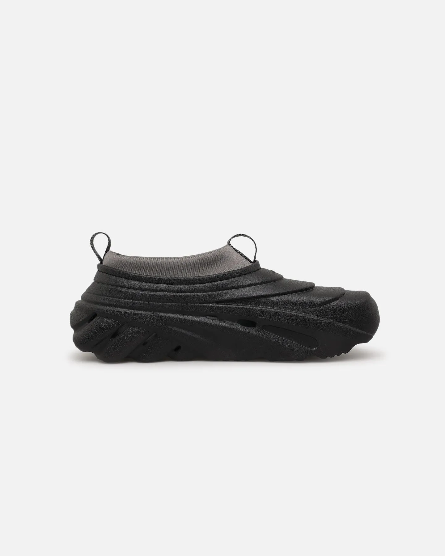 Wide Base Crocs Echo Storm Midnight