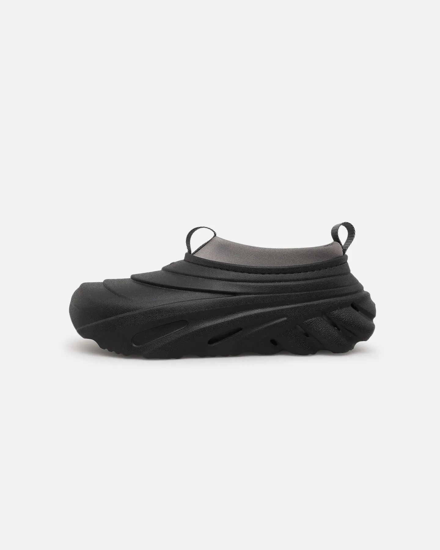 Crocs Echo Storm Midnight Fur Trim
