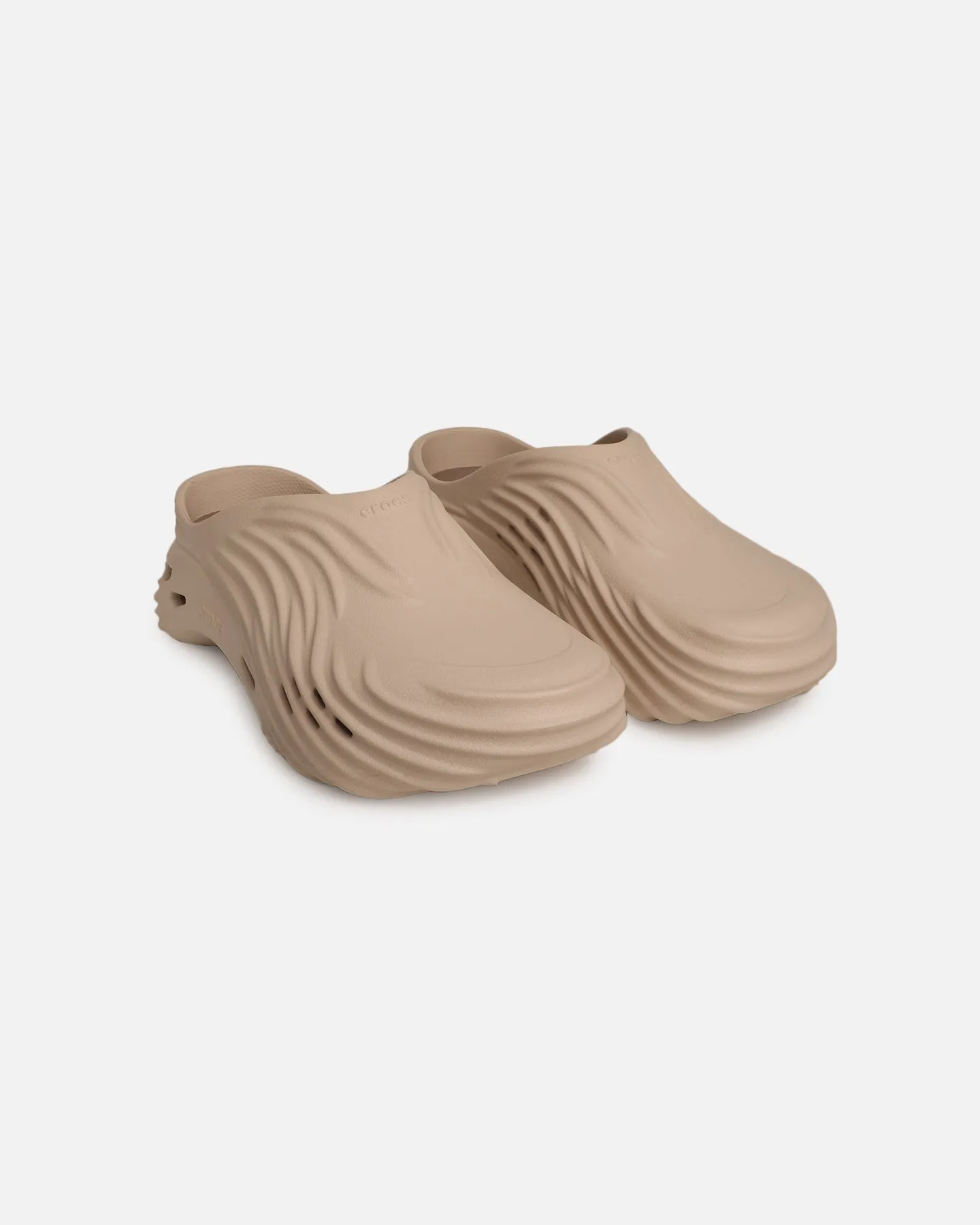 Durable Build Crocs Echo Wave Almond