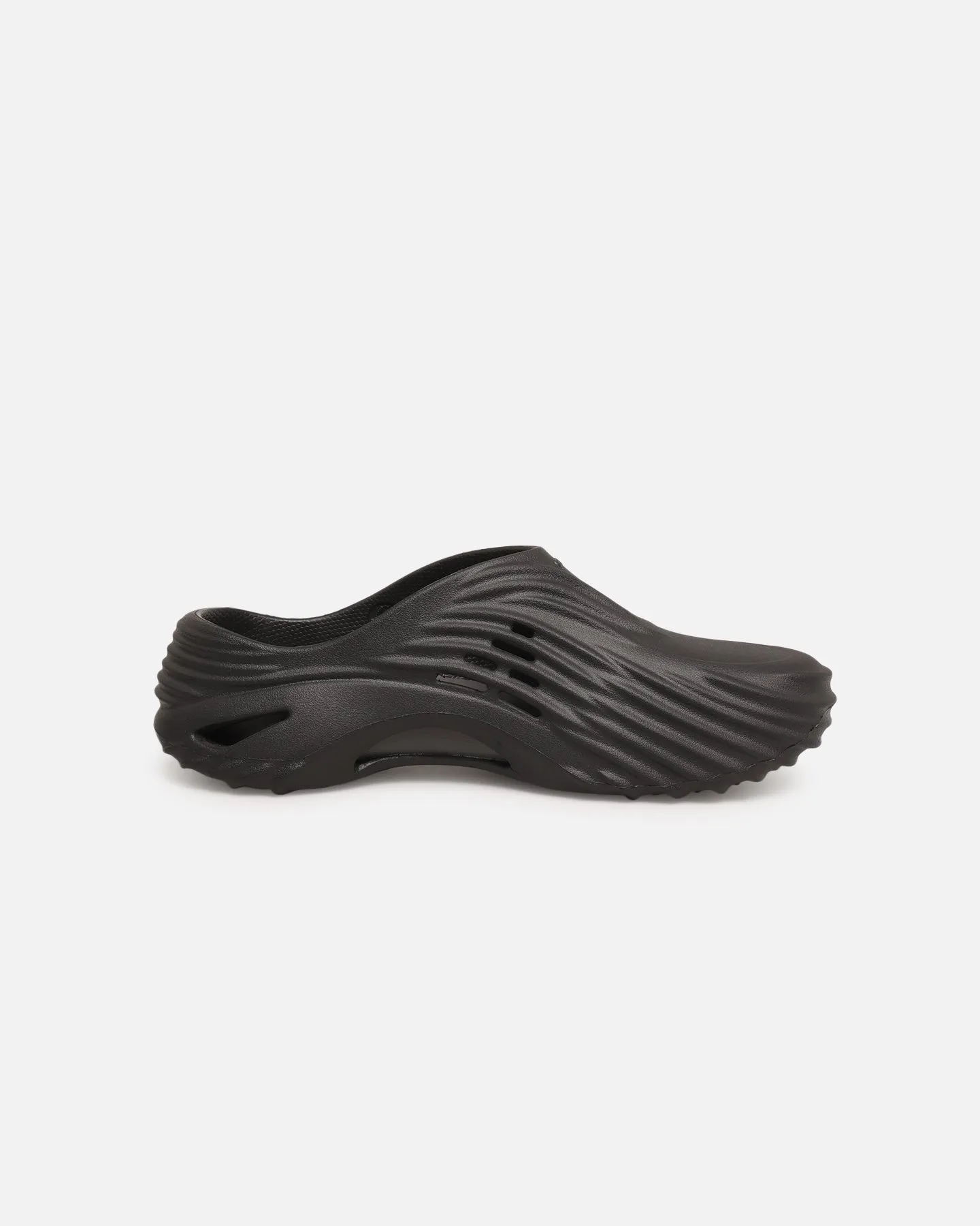 Foot Glow Cosmic Glow Crocs Echo Wave Black