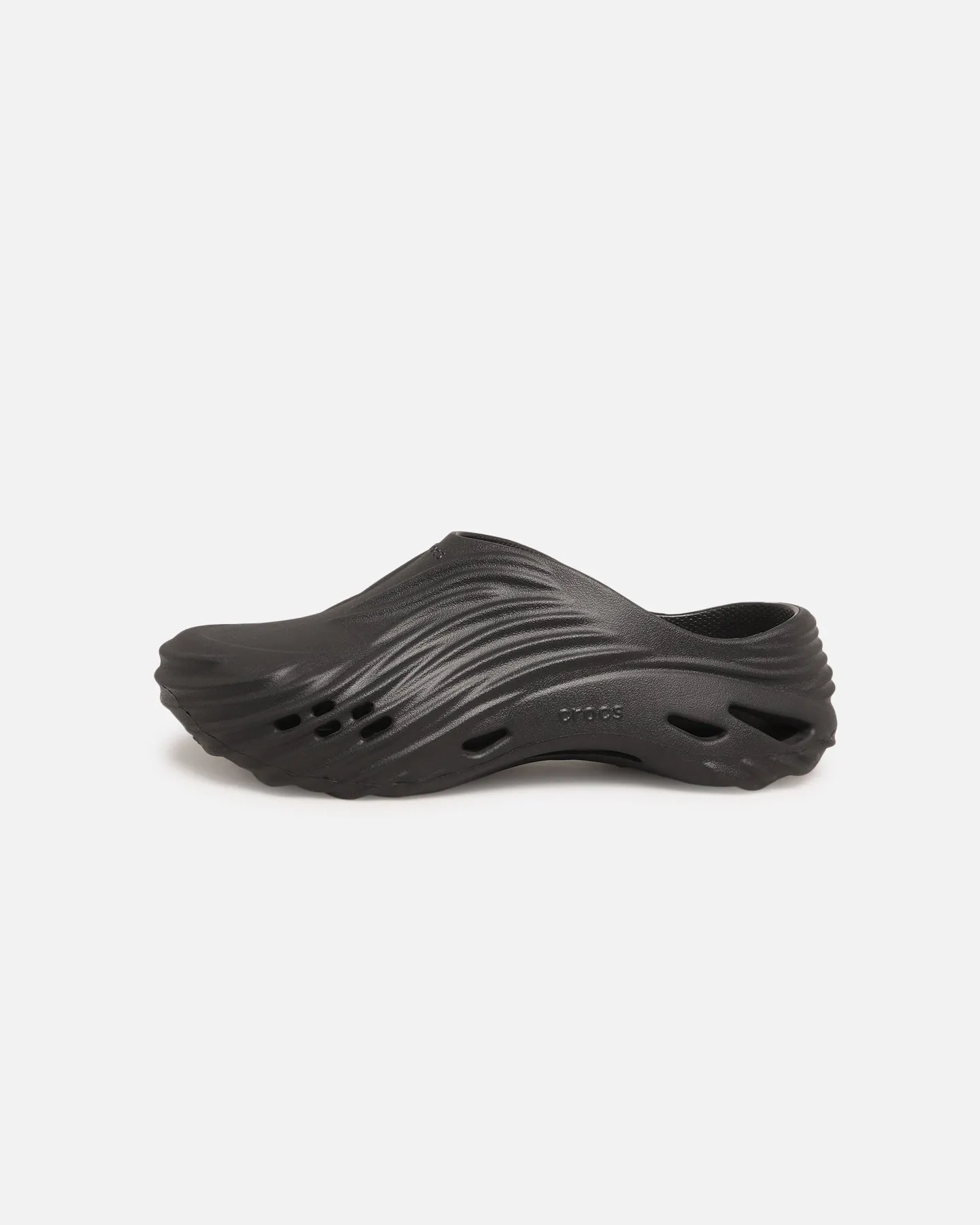 Crocs Echo Wave Black Strong Step Memory Foam