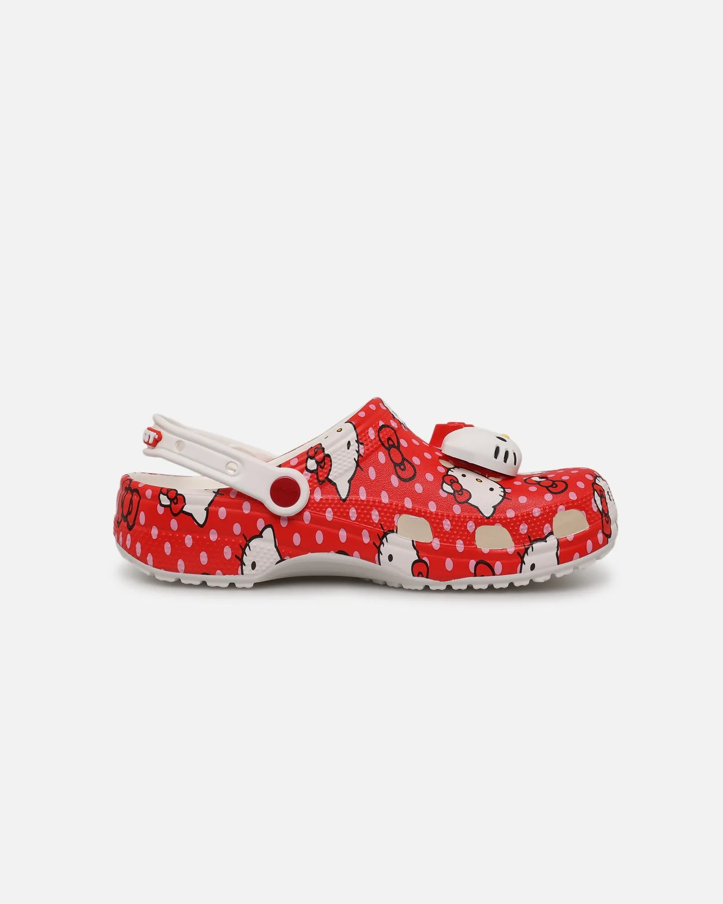 Stone Grip Crocs Hello Kitty Red Classic Clog Multi