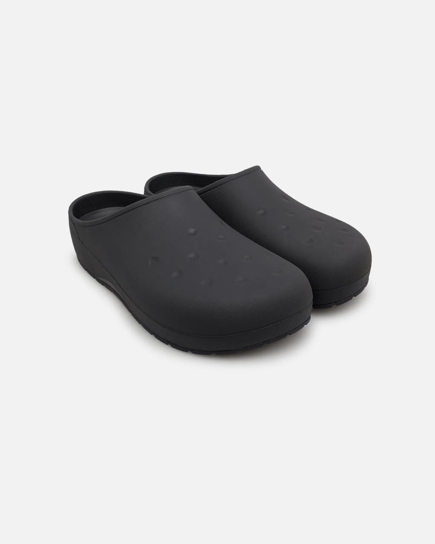 Track Run Crocs Quiet Clog Black