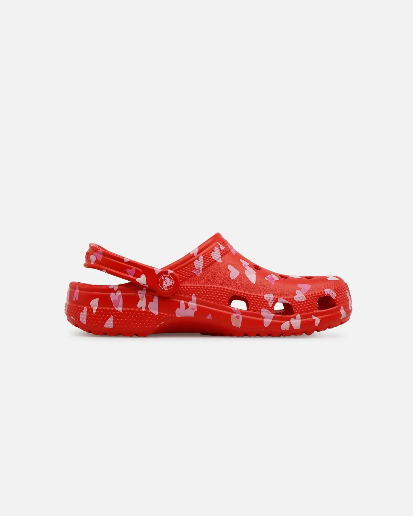 Peace Mood Deep Shade Crocs V-Day Classic Clog Red
