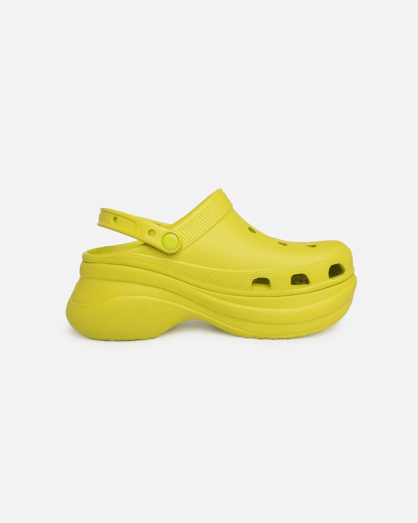 Crocs Women's Bae Clog "Kiwi" Green Red Luxurious lining