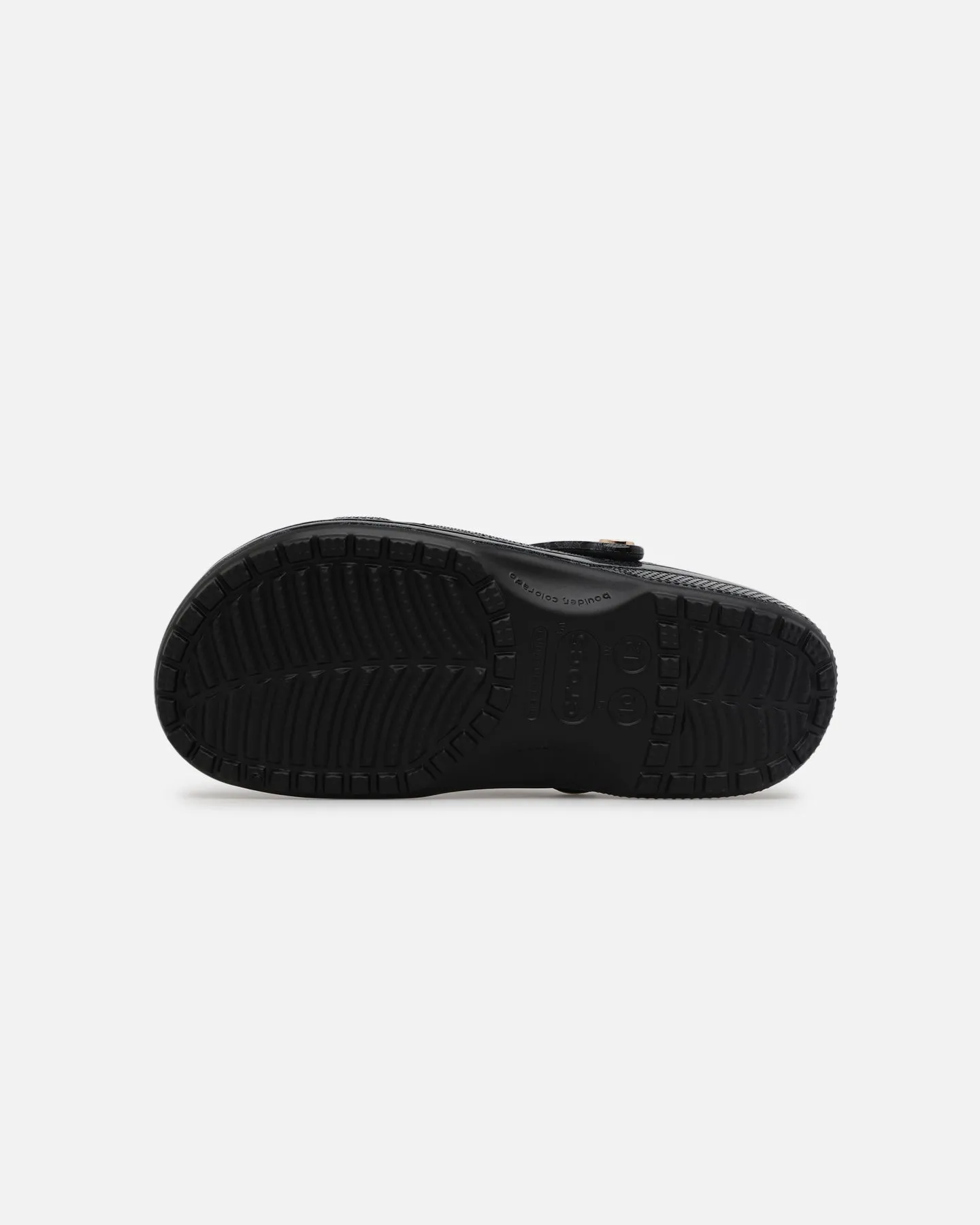 Crocs X Culture Kings Classic Clog Black/Gold Couple Pair Multi Purpose