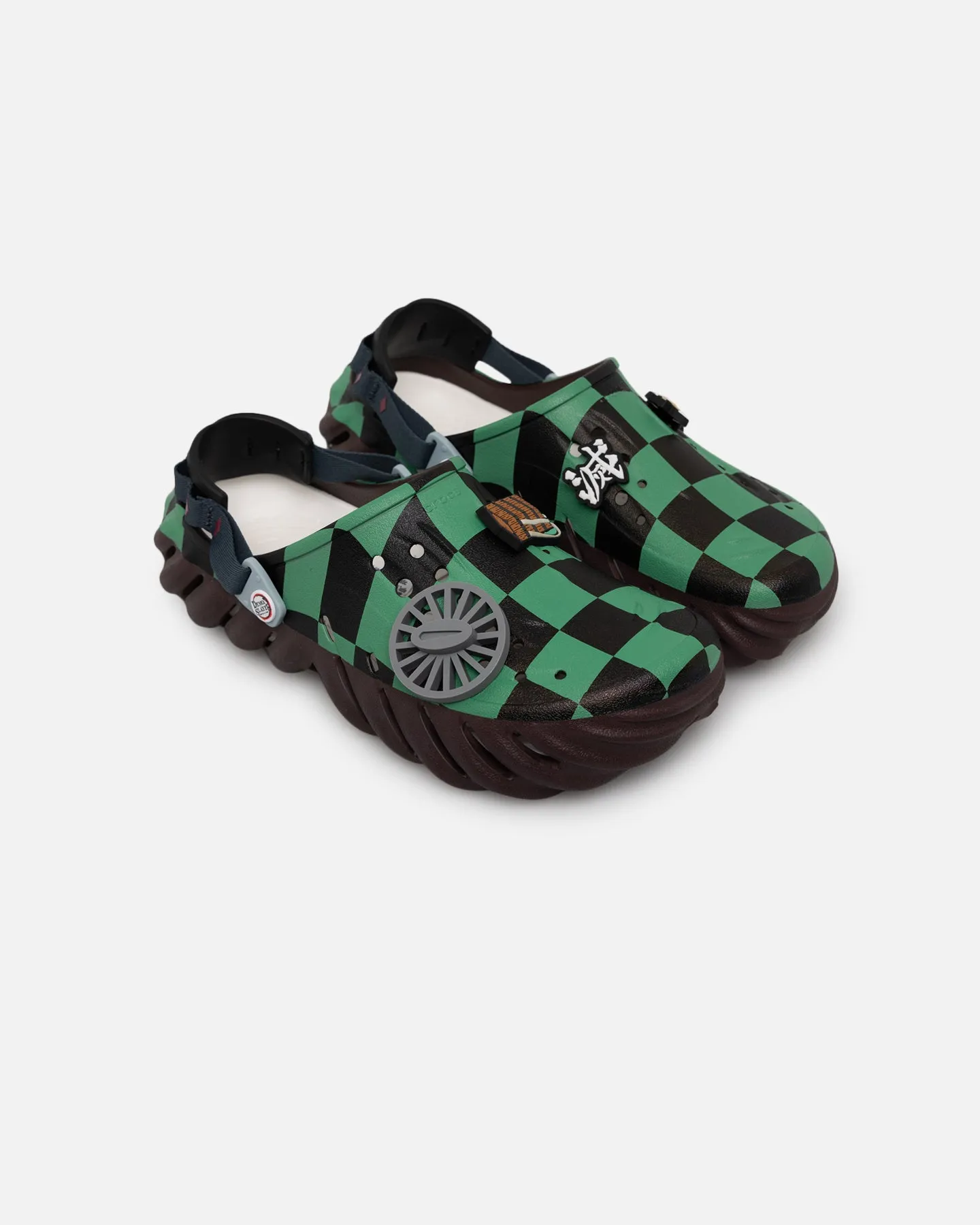 Crocs X Demon Slayer Tanjiro Kamado Echo Clog Mocha Breathable Lining
