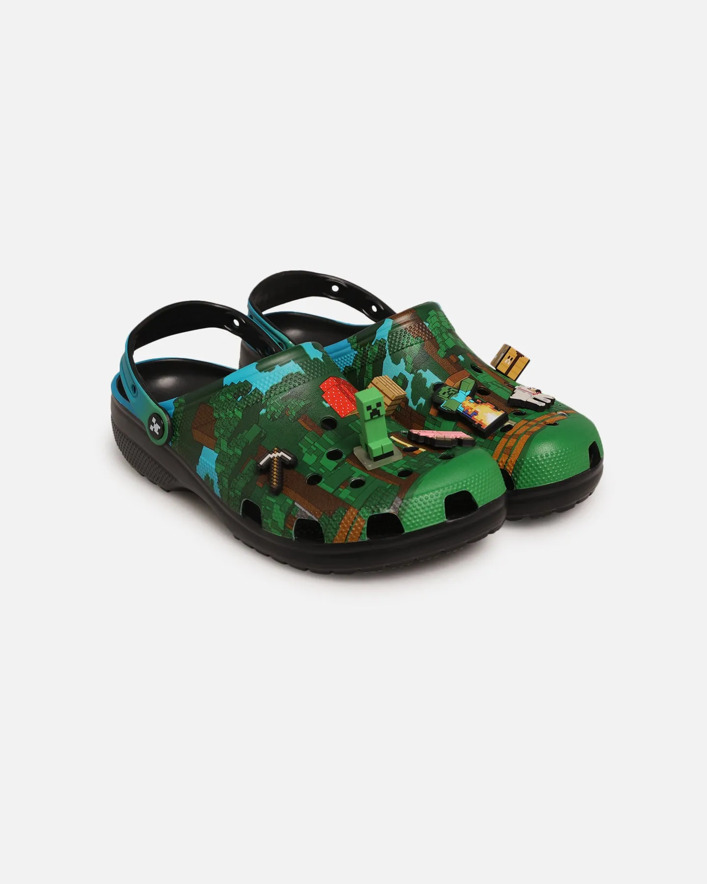 Outfit Key Crocs X Minecraft Classic Clog Multi