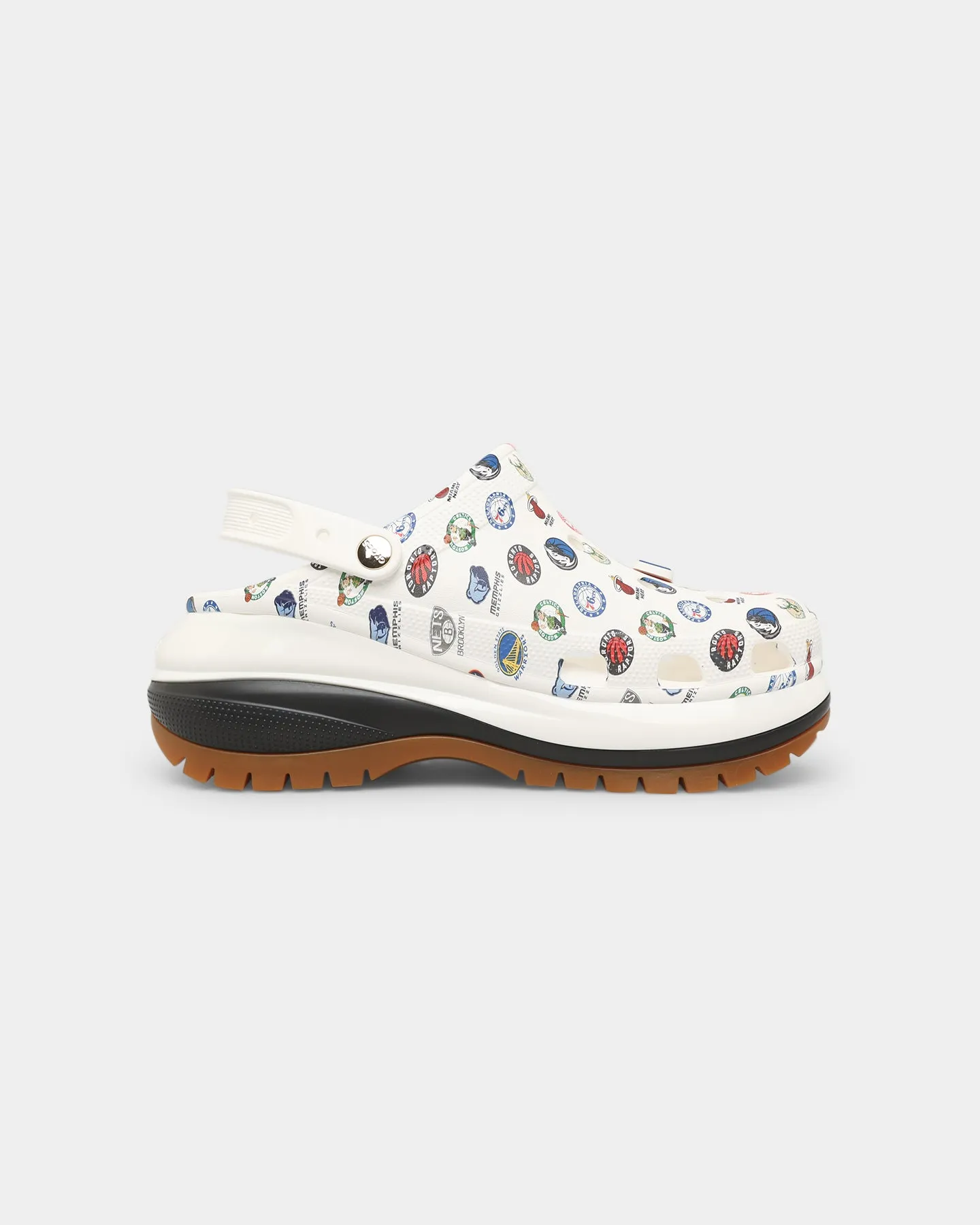Crocs X NBA All Star Mega Crush Clog Multi-Coloured Surf Mode Slim Line