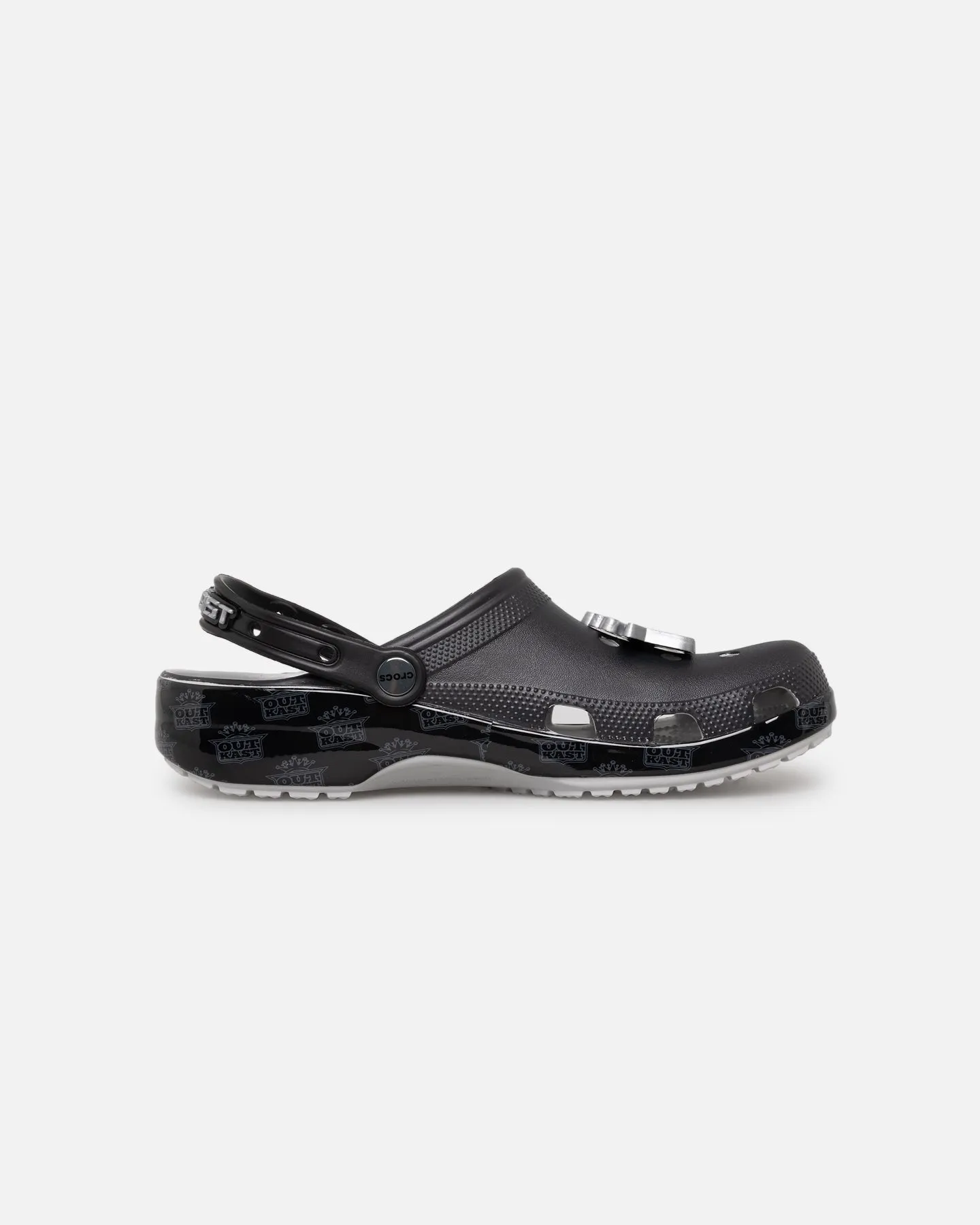 Business Mode Padded collar Crocs X Outkast Classic Clog Black