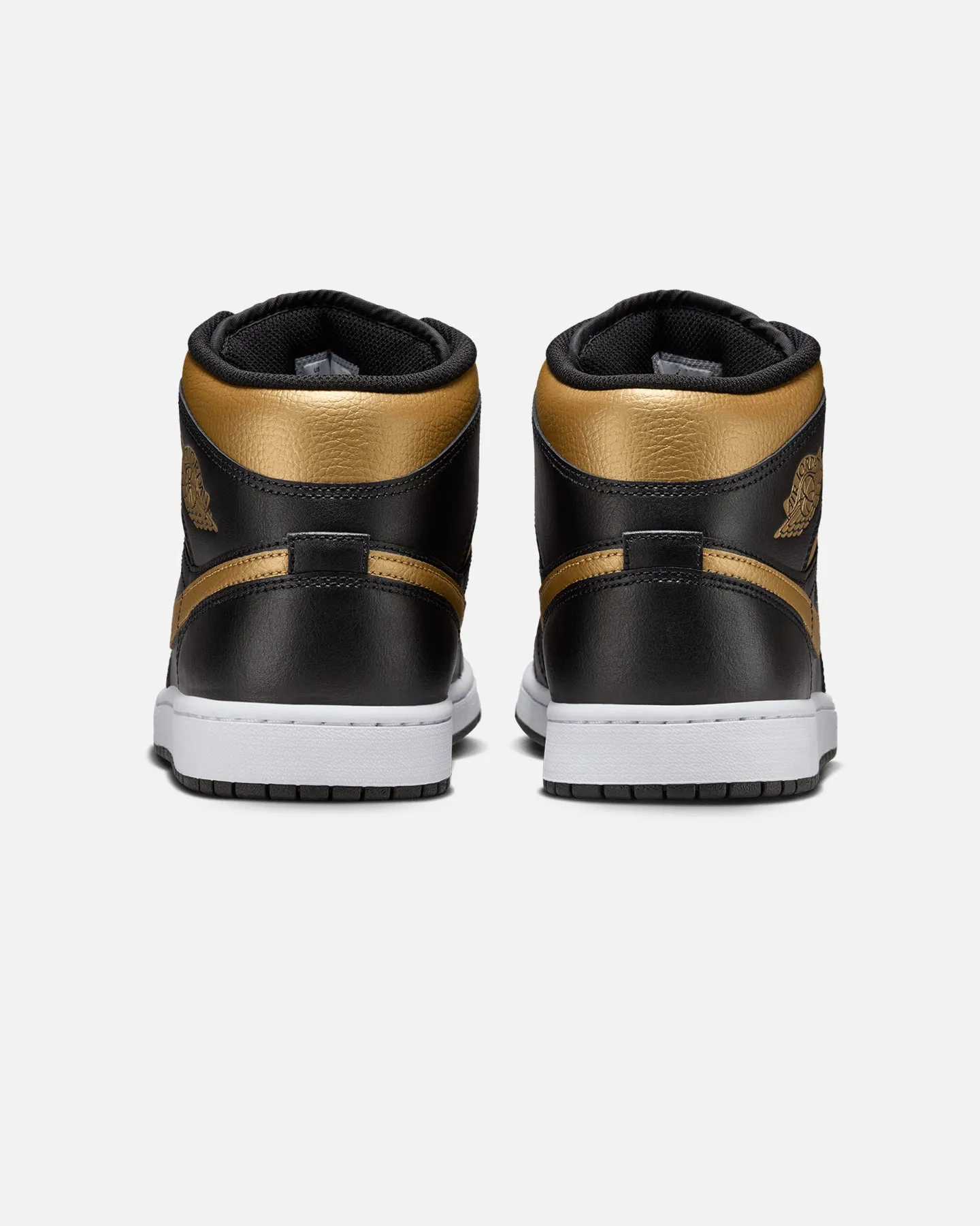 Quiet Step Jordan Air Jordan 1 Mid "Metallic Gold" Black/Metallic
