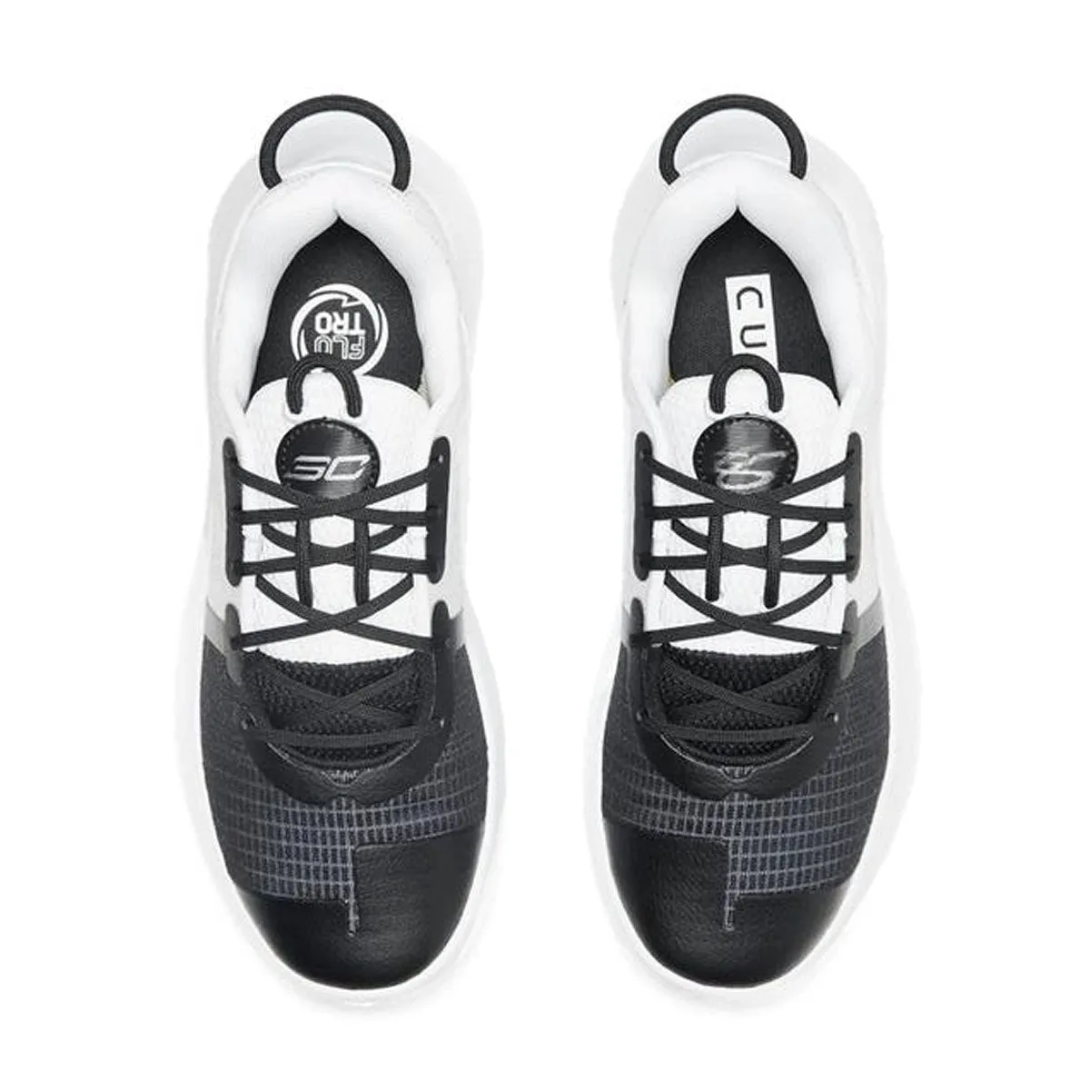 Curry 6 Flotro 'Black White' Training Mode