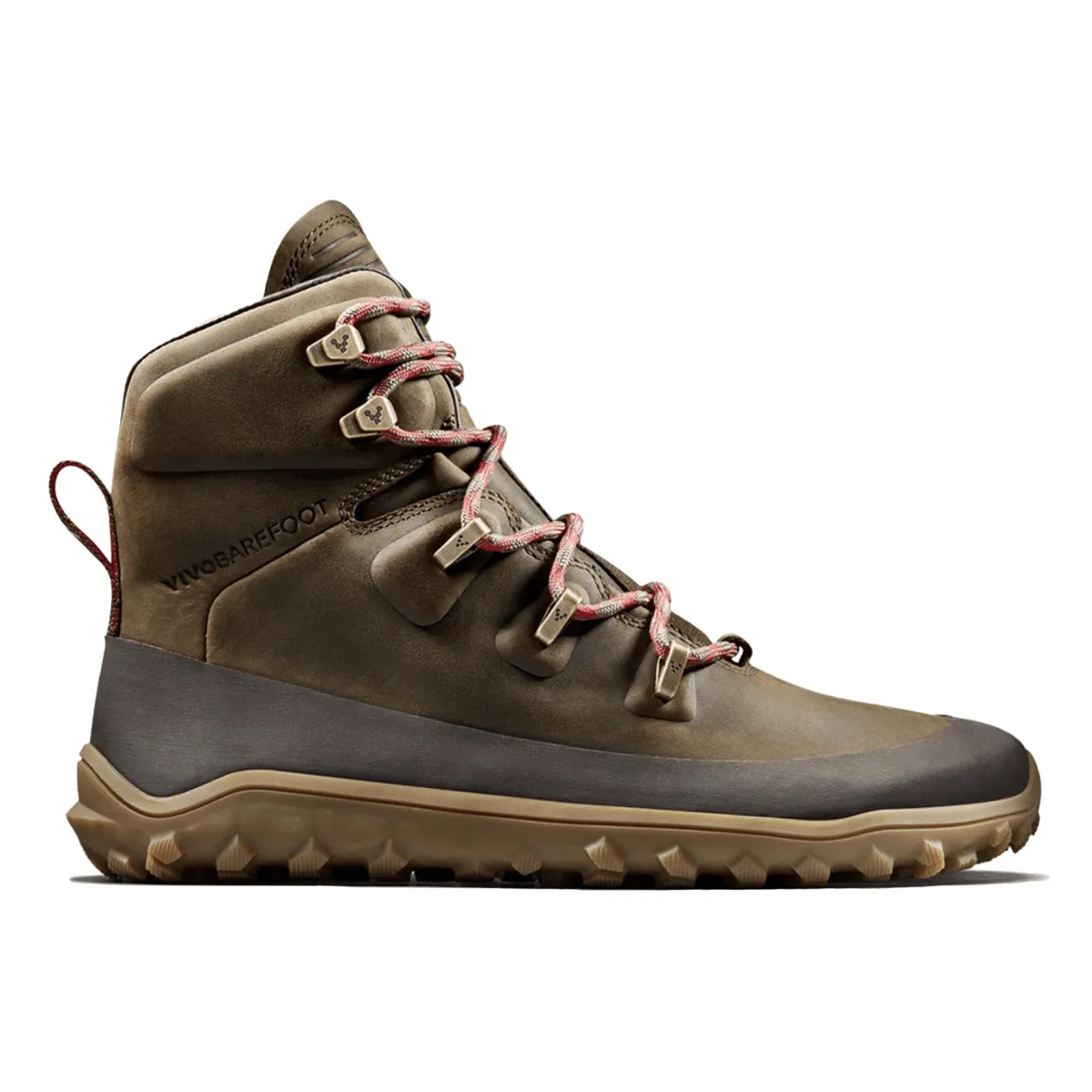 Vivo Barefoot Men's Tracker Boot Bracken Waterproof Leather Cushioned Support
