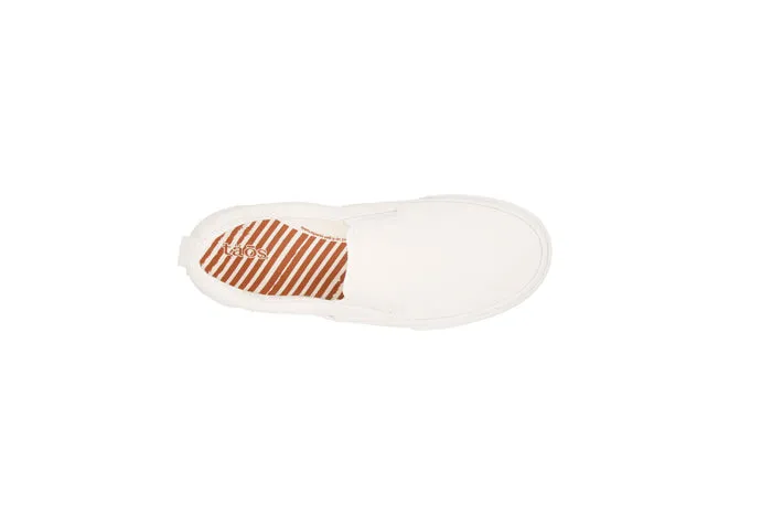 Womens Taos Rubber Soul White Ultra Breathable