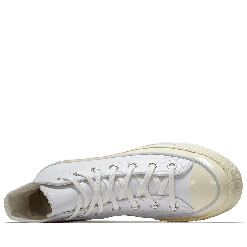 Shock Diffusion Technology Responsive Choice Converse Chuck 70 Leather - White/Fossilized